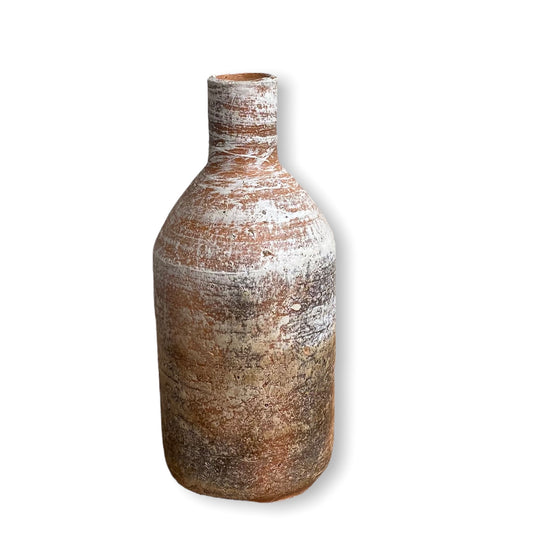 JARRÓN BOTELLON NATURAL